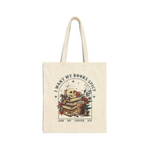 Load image into Gallery viewer, Books & Coffee Tote Bag