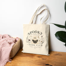 Load image into Gallery viewer, Spooky Book Club Tote Bag
