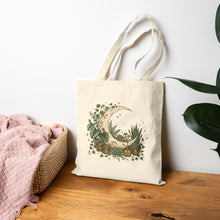 Load image into Gallery viewer, Crescent Moon Tote Bag
